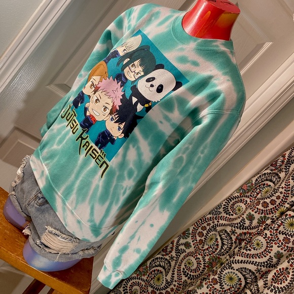 Jujutsu Kaisen Anime Tie-Dye Sweatshirt - Picture 10 of 11